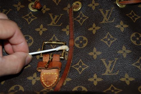 cleaning Louis Vuitton vachetta